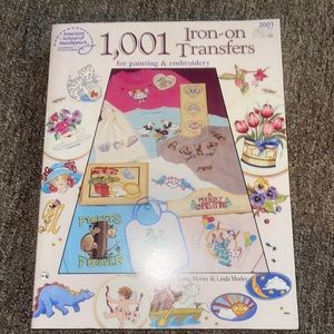 1,001 Iron-On Transfers Book
